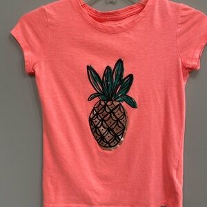 Kids Cat & Jack Pink Pineapple Tee